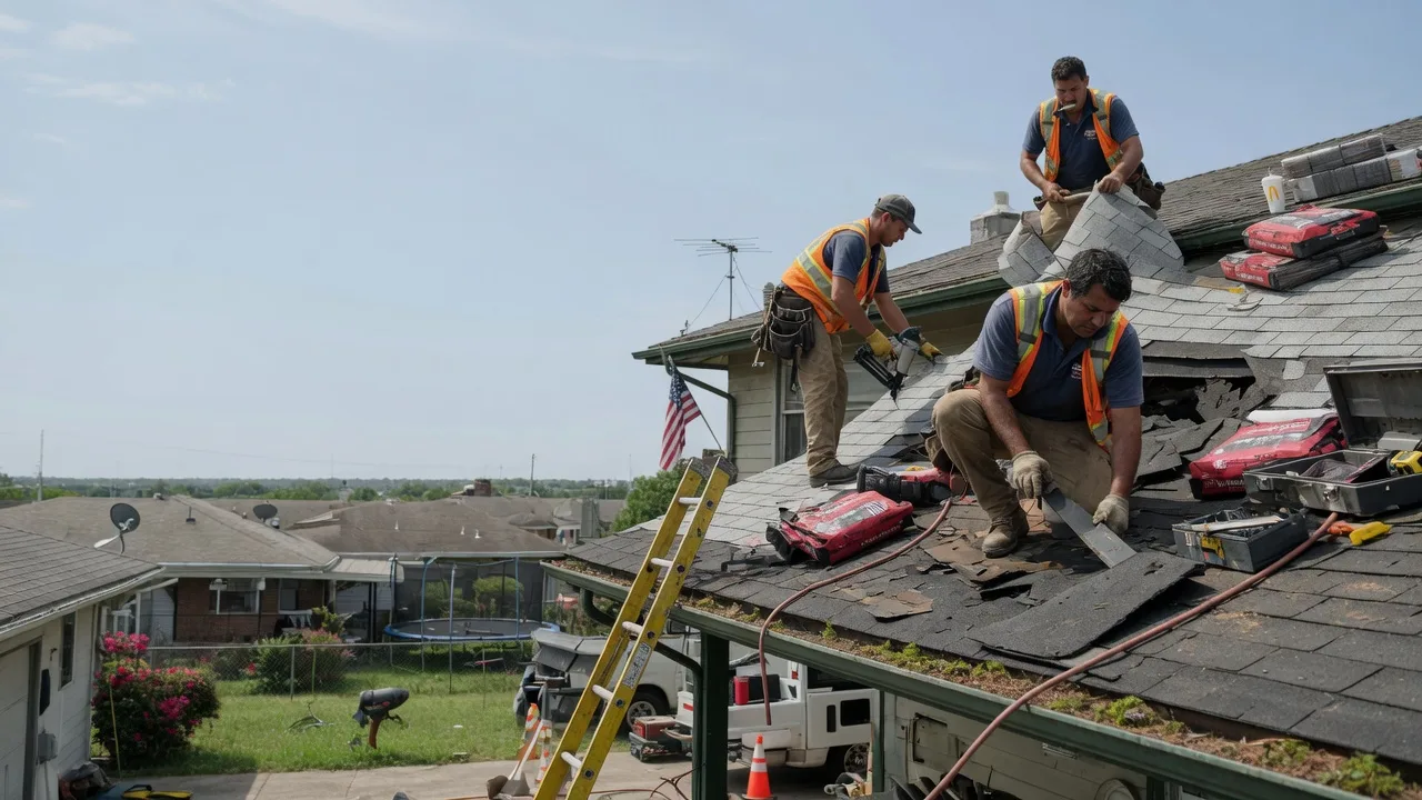 Roof Repair in Kiowa, OK near me